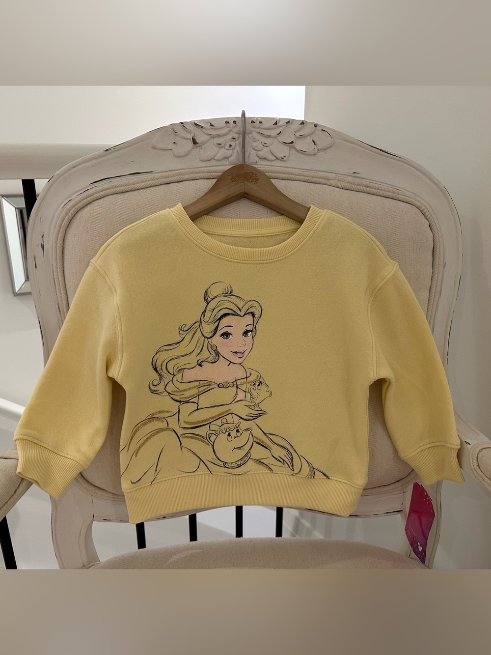 🤍 3T Disney Princess Aurora Graphic Sweatshirt Disney World Outfit NWT
